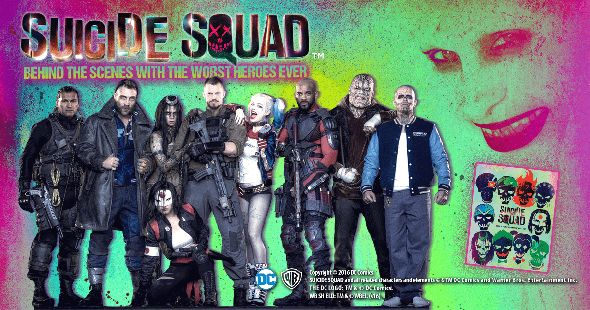 SUICIDE SQUAD Behind the Scenes with the Worst Heroes Ever